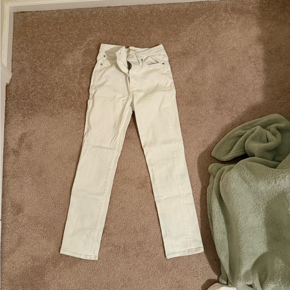 Madewell Classic White Denim